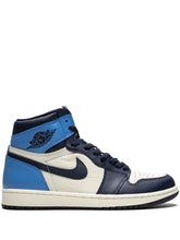 JORDAN RETRO 1 HIGH OBSIDIAN UNIVERSITY BLUE