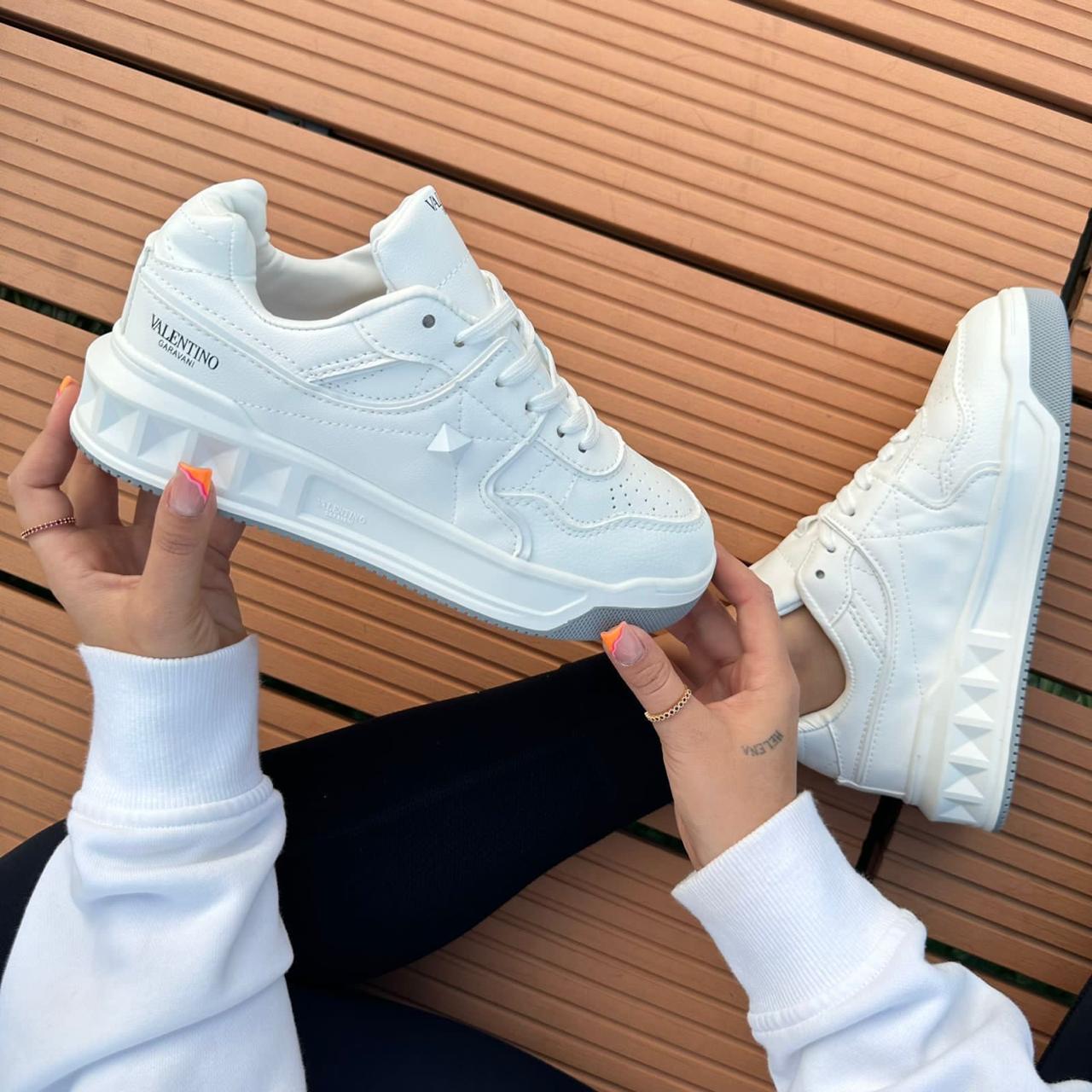 VALENTINO GARAVANI BLANCO / GRIS