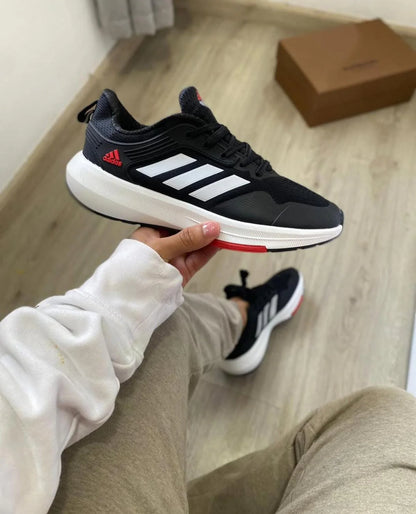 ADIDAS BOUNCE NEGRO ROJO