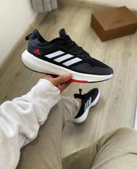 ADIDAS BOUNCE NEGRO ROJO