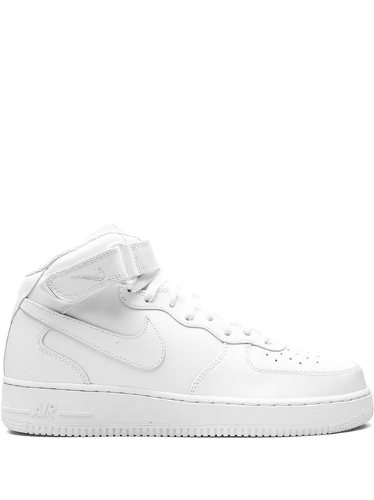 NIKE AF1 AIR FORCE BOTA ONE MID BLANCO