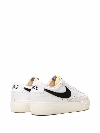 NIKE BLAZER LOW PLATAFORMA BLANCO NEGRO