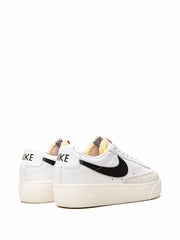 NIKE BLAZER LOW PLATAFORMA BLANCO NEGRO