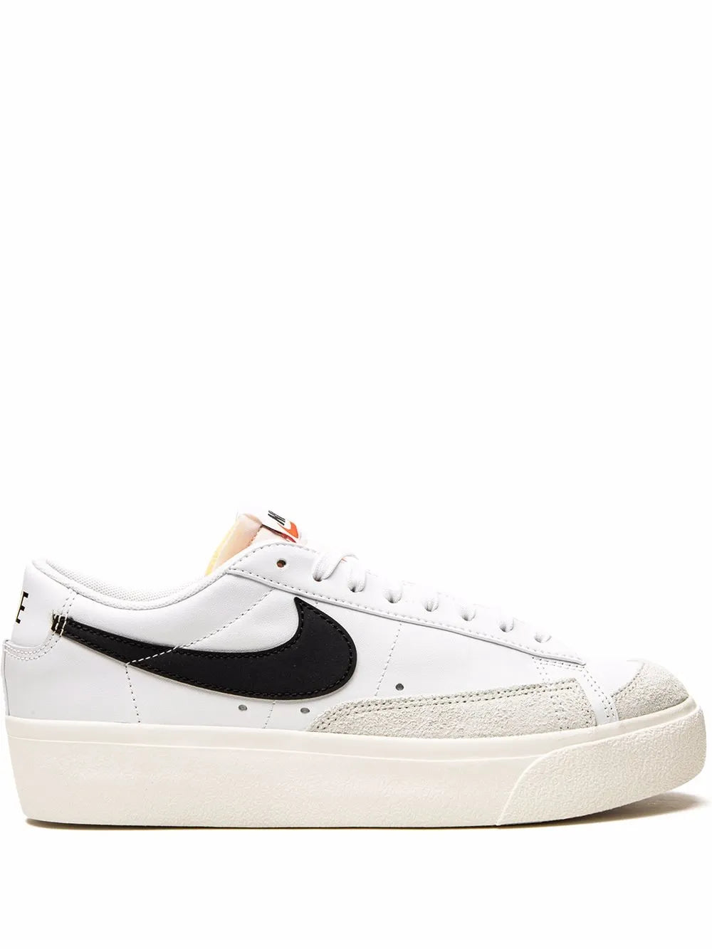 NIKE BLAZER LOW PLATAFORMA BLANCO NEGRO