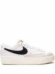 NIKE BLAZER LOW PLATAFORMA BLANCO NEGRO