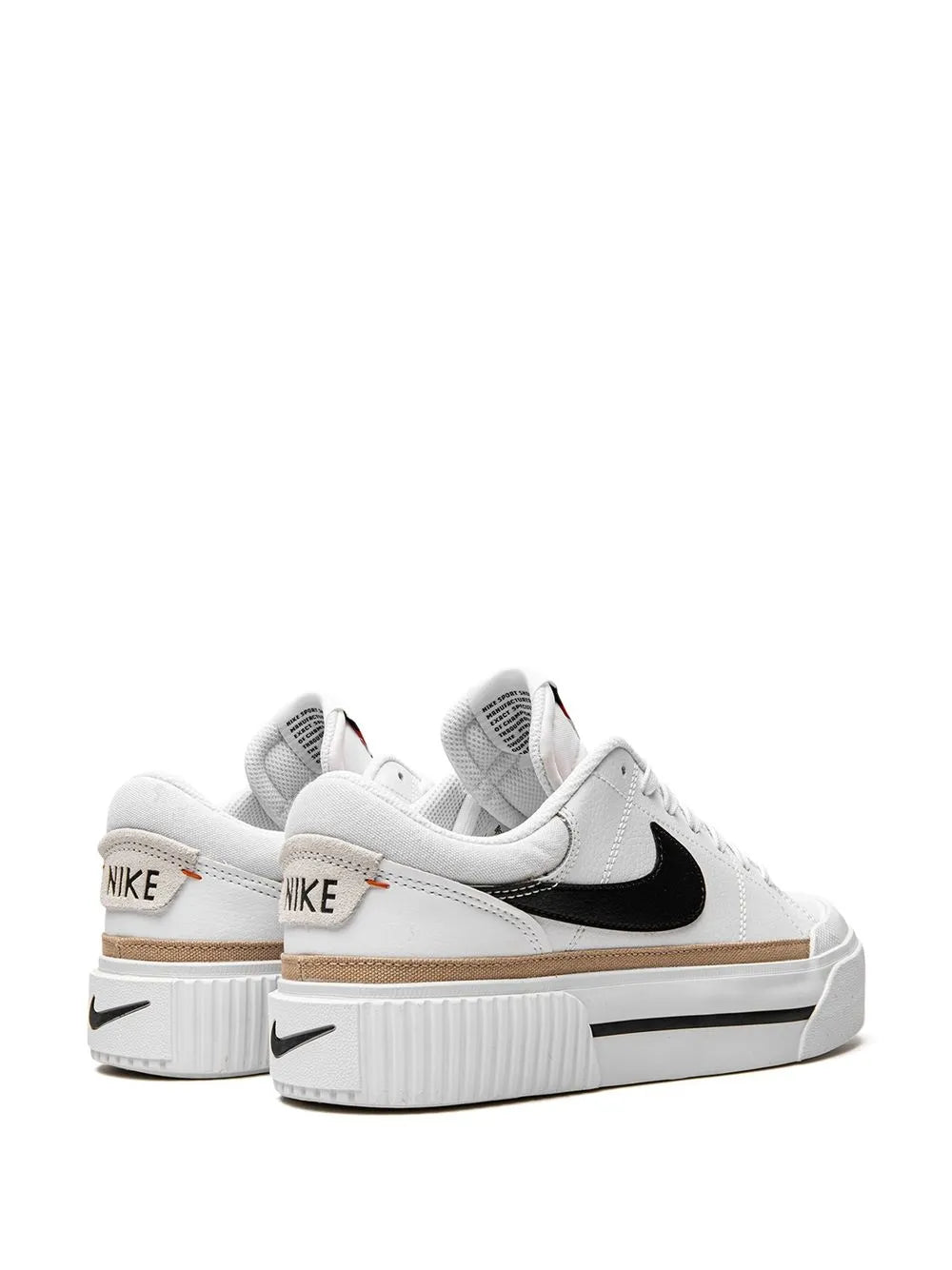 NIKE LEGACY LIFT COURT BLANCO NEGRO