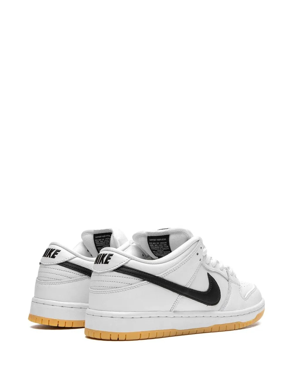 NIKE SB DUNK LOW BLANCO/GOMA/NEGRO