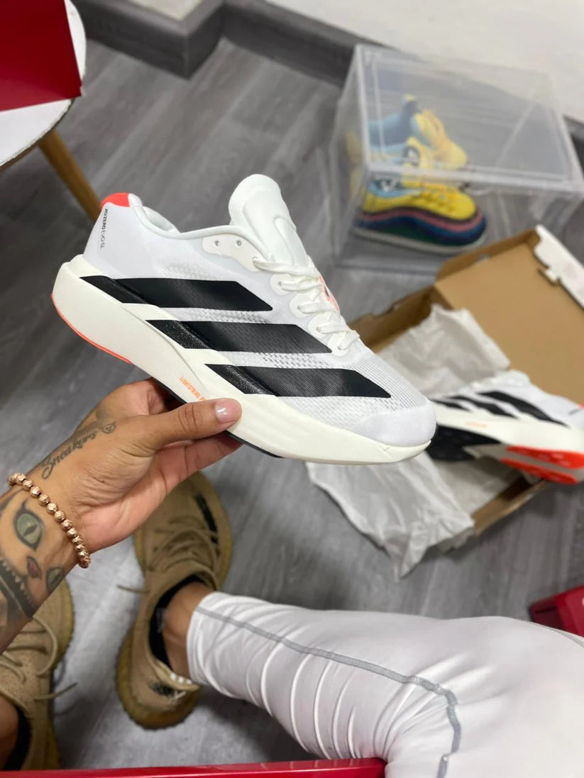 ADIDAS ADIZERO EVO SL BLANCO NARANJA