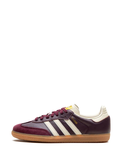 ADIDAS SAMBA OG "Maroon/Core White"