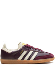 ADIDAS SAMBA OG "Maroon/Core White/Gold Metallic"