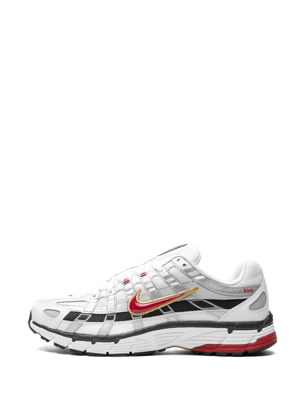 NIKE P6000 GRIS/ROJO