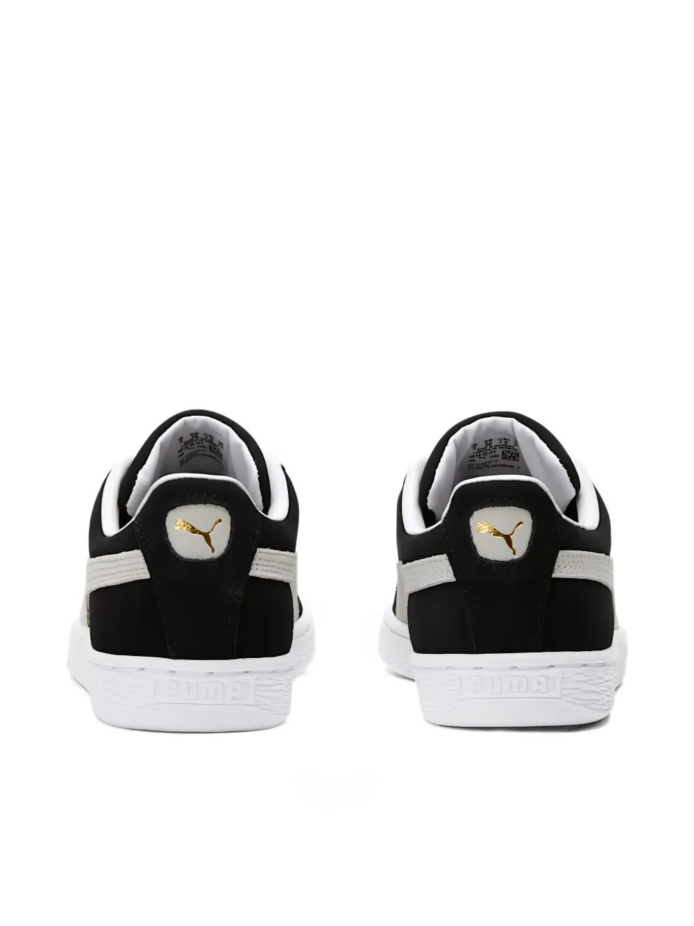 PUMA SUEDE CLASICO NEGRO/BLANCO