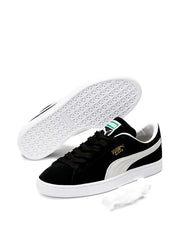 PUMA SUEDE CLASICO NEGRO/BLANCO
