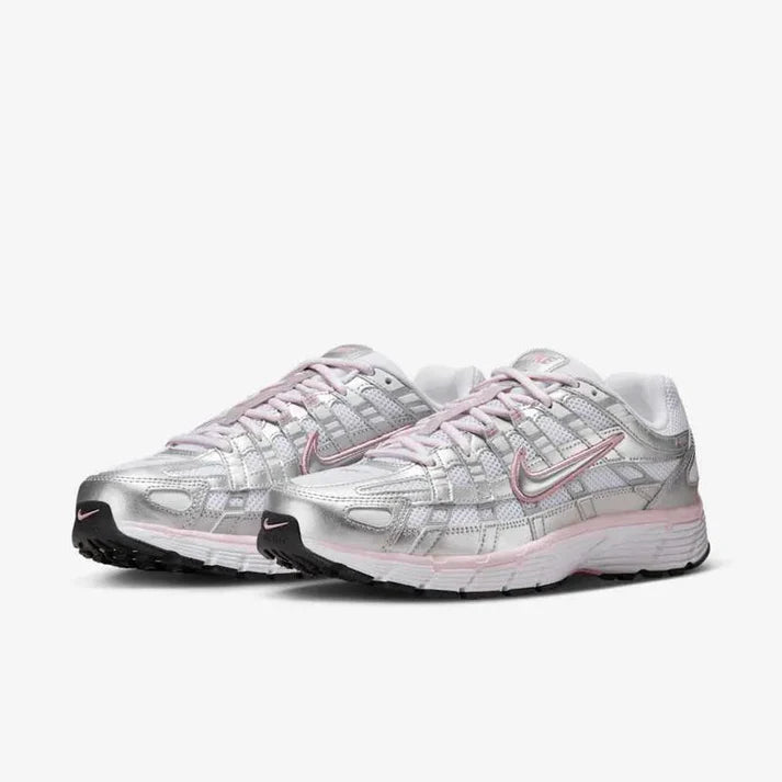 NIKE P6000 PLATEADO ROSA