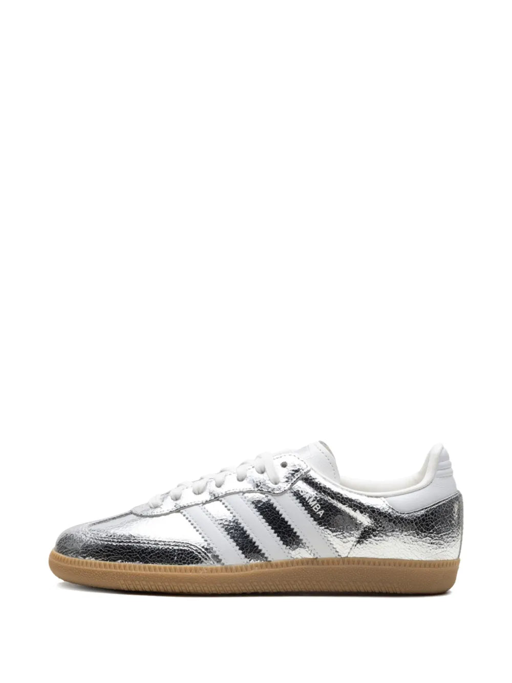 ADIDAS SAMBA OG PLATEADO METALICO AGRIETADO