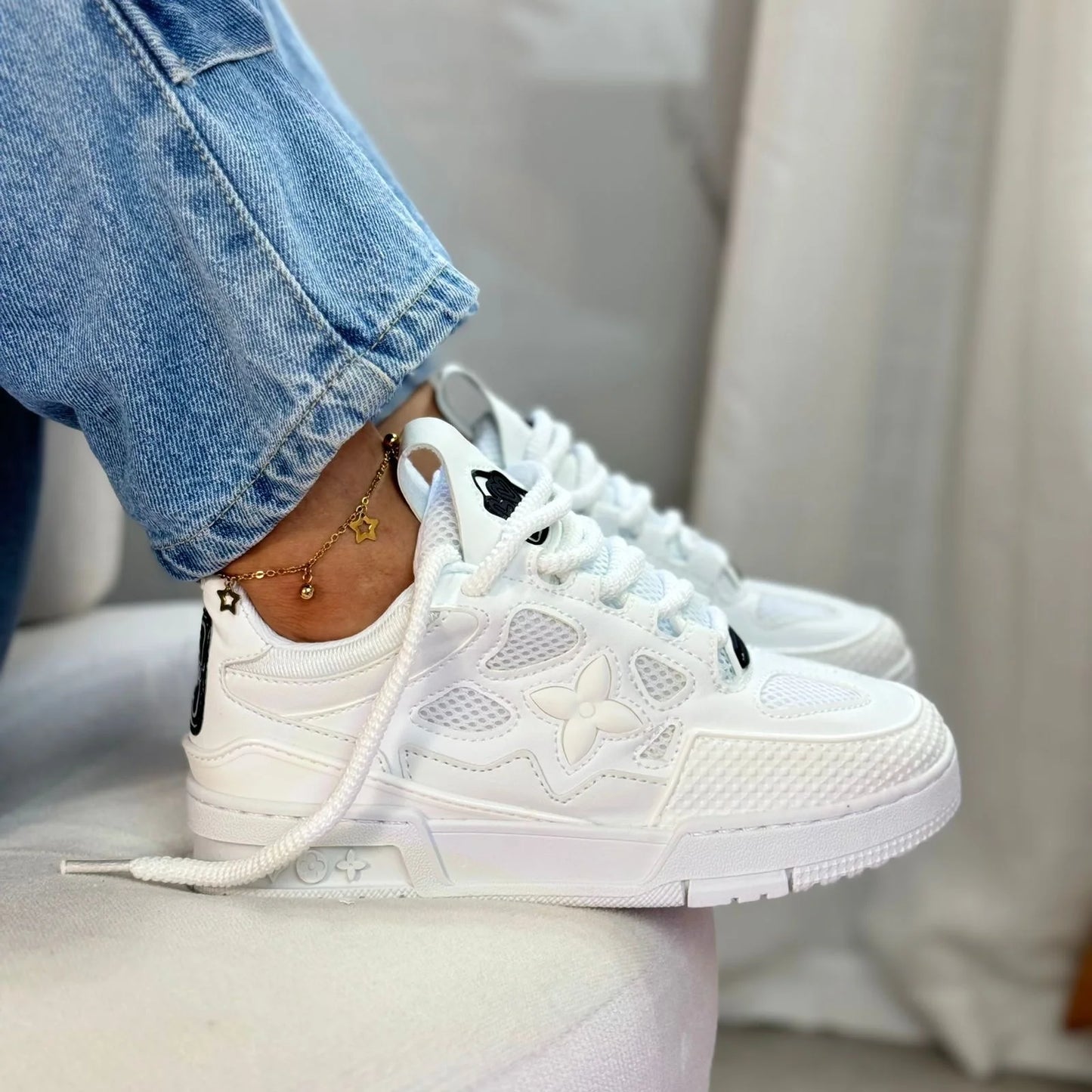LOUIS VUITTON SKATE BLANCO