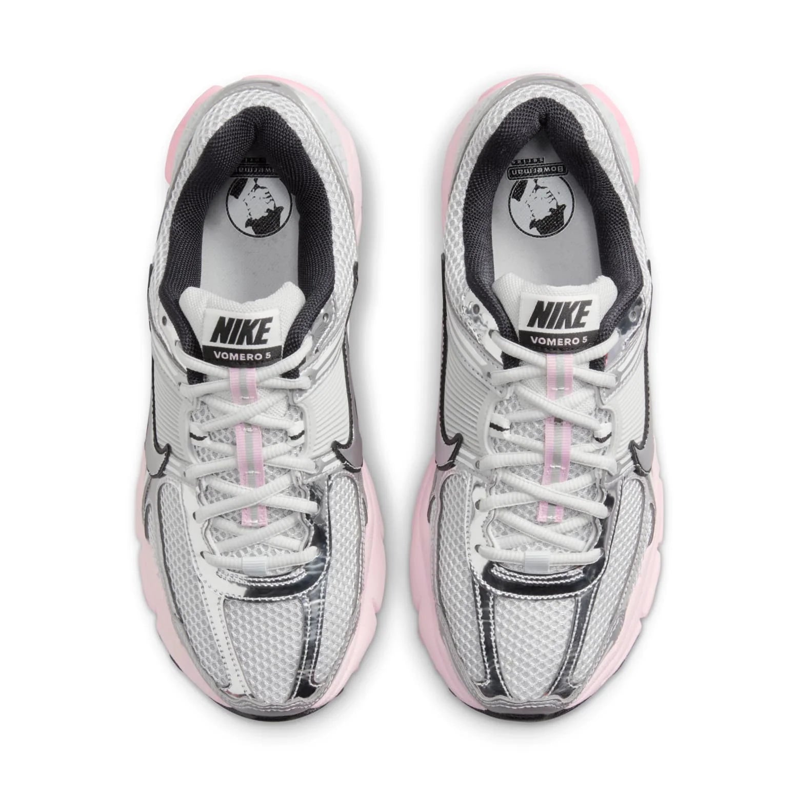 NIKE ZOOM VOMERO 5 PLATEADO/ROSADO