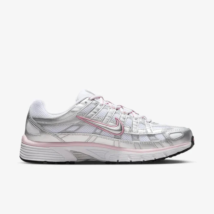 NIKE P6000 PLATEADO ROSA