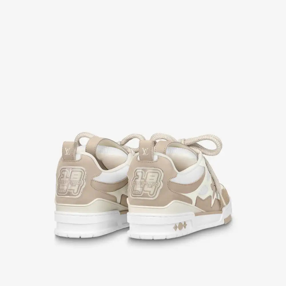 LOUIS VUITTON SKATE BEIGE/BLANCO