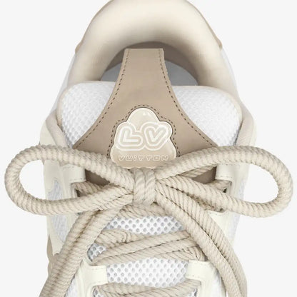 LOUIS VUITTON SKATE BEIGE/BLANCO