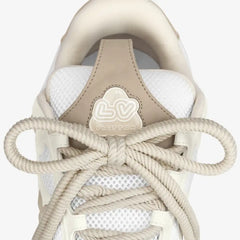 LOUIS VUITTON SKATE BEIGE/BLANCO