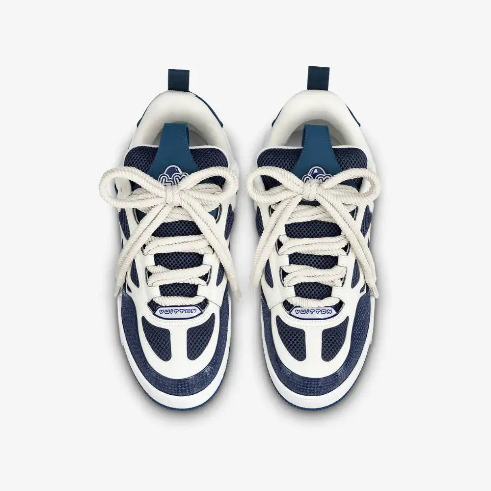 LOUIS VUITTON SKATE AZUL TURQUI