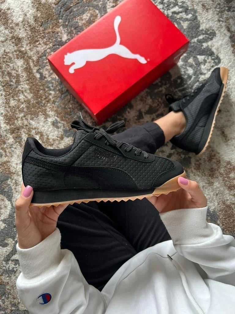 PUMA ROMA NEGRO / CAFÉ