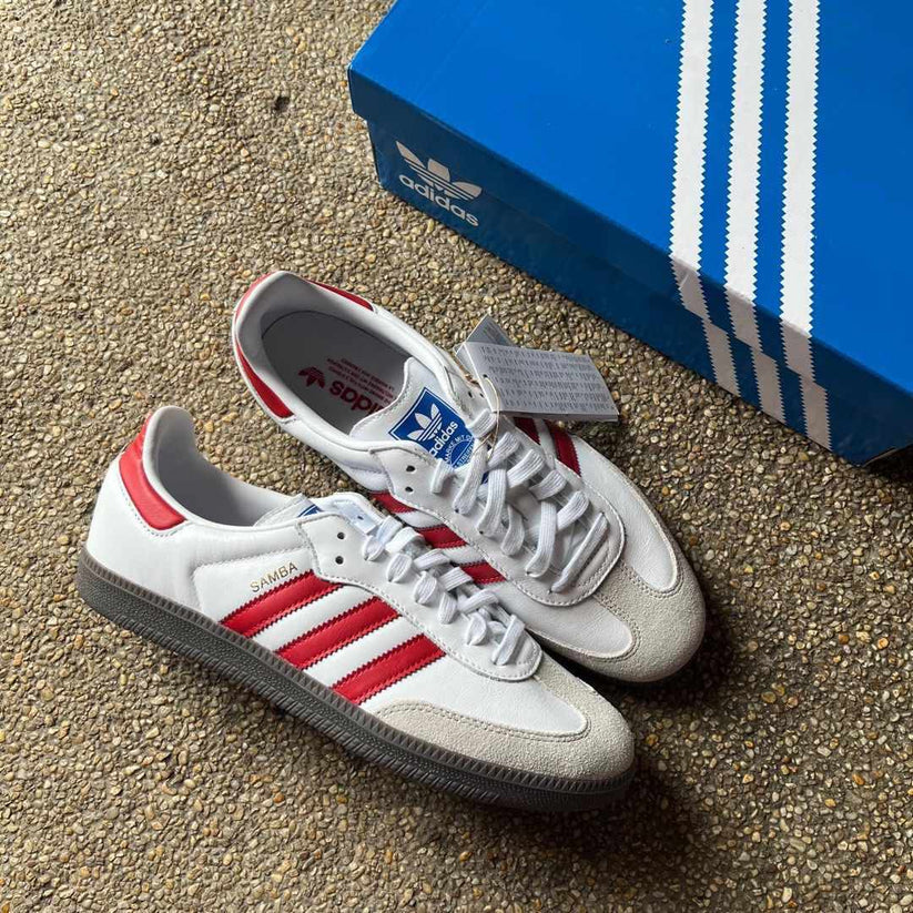 ADIDAS SAMBA BLANCO/ROJO