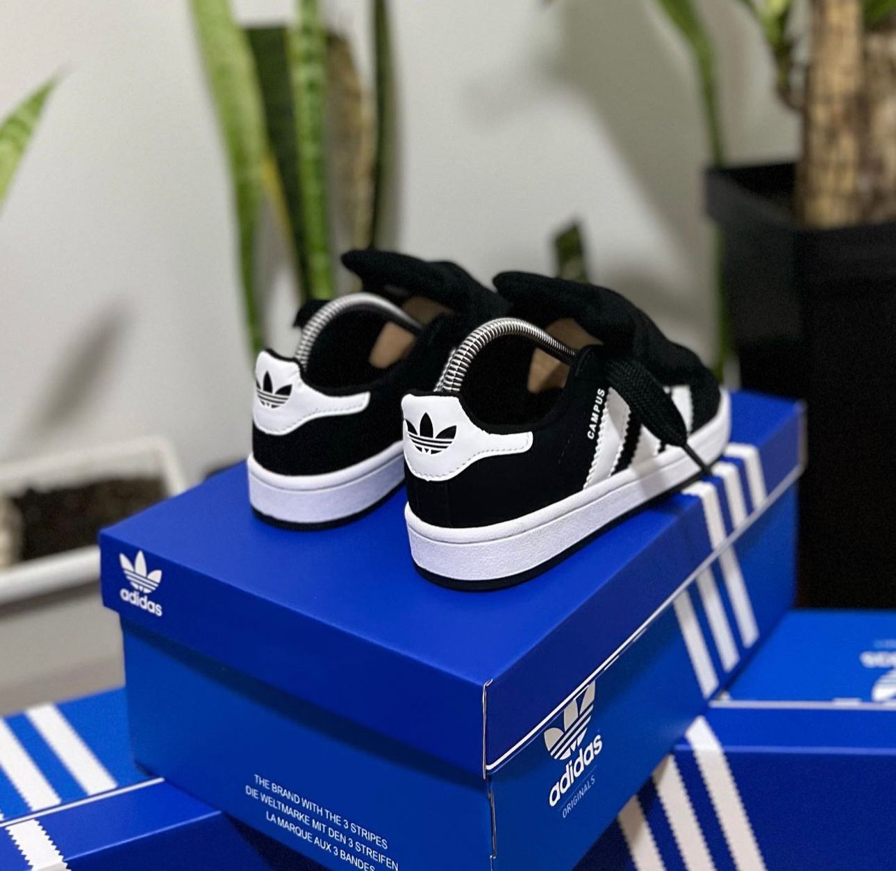 ADIDAS CAMPUS NEGRO/BLANCO