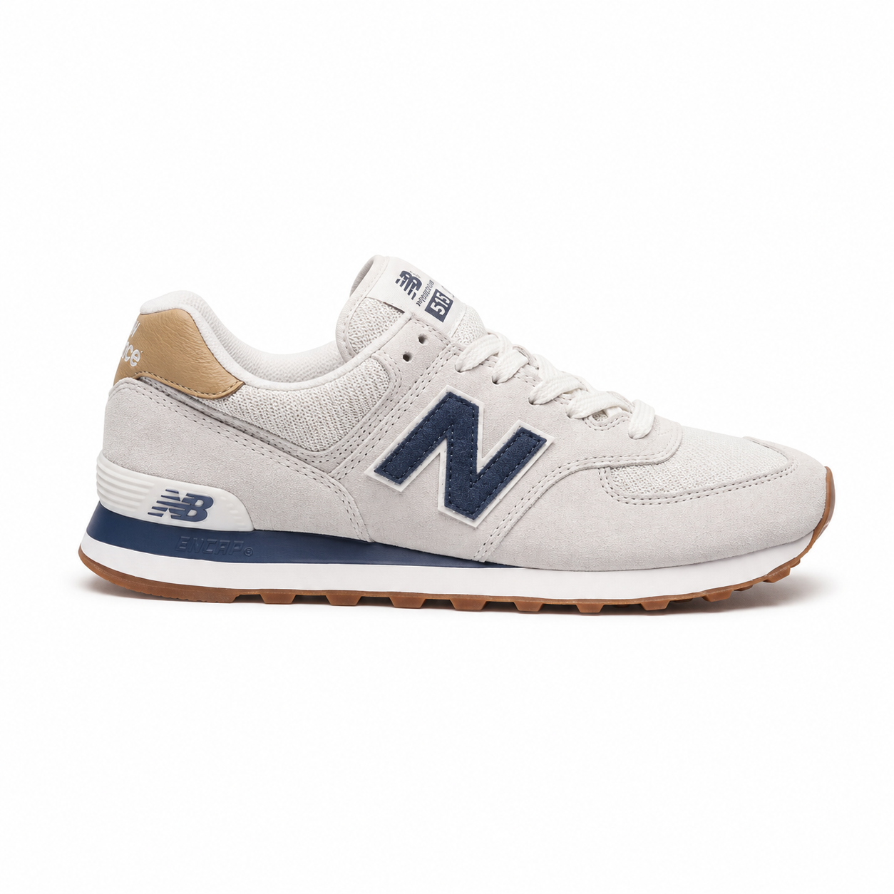 NEW BALANCE 574 BEIGE N AZUL