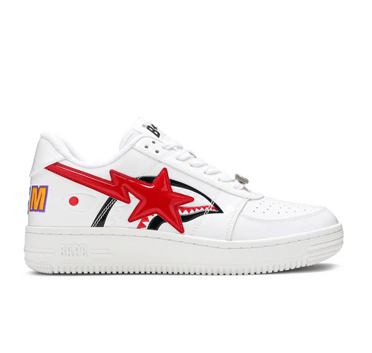 BAPE STA LOW SHARK WHITE
