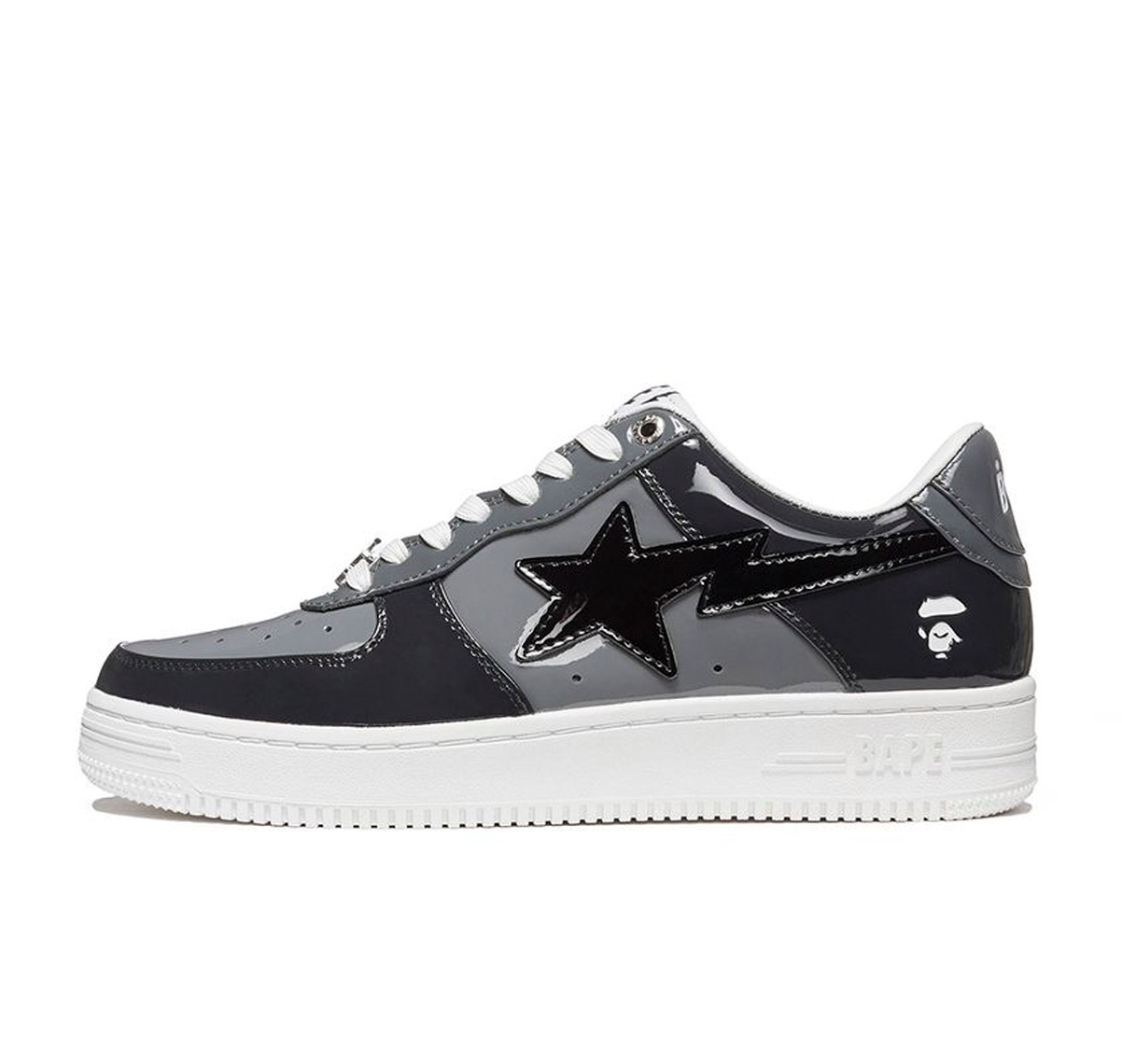 BAPE STA NEGRO GRIS