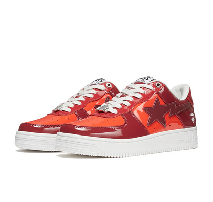 BAPE STA LOW ROJO/NARANJA