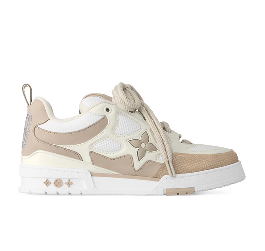 LOUIS VUITTON SKATE BEIGE/BLANCO