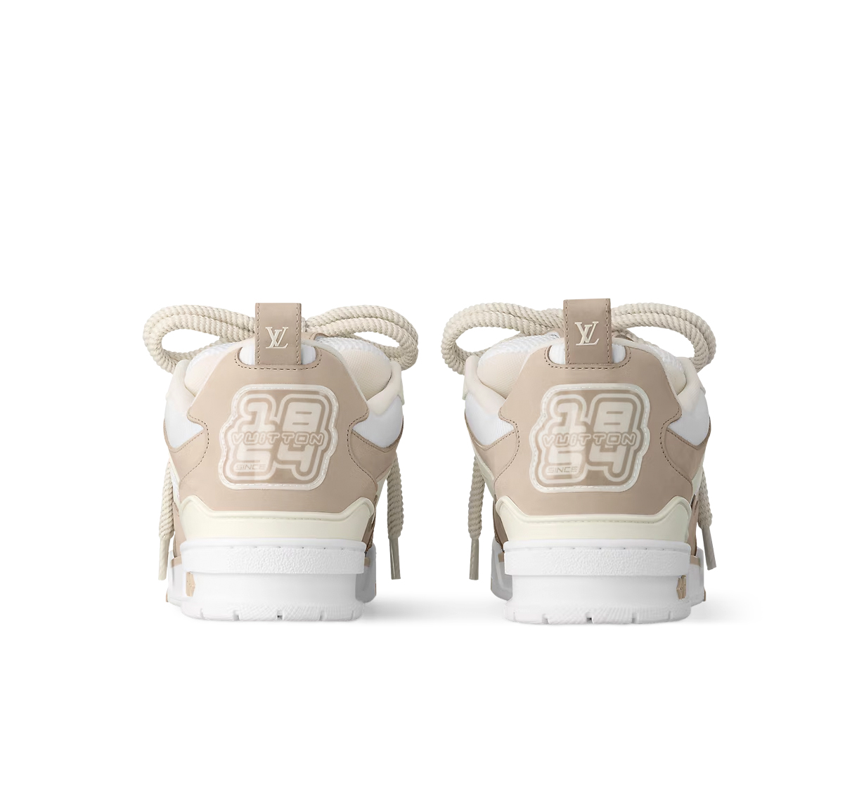 LOUIS VUITTON SKATE BEIGE/BLANCO