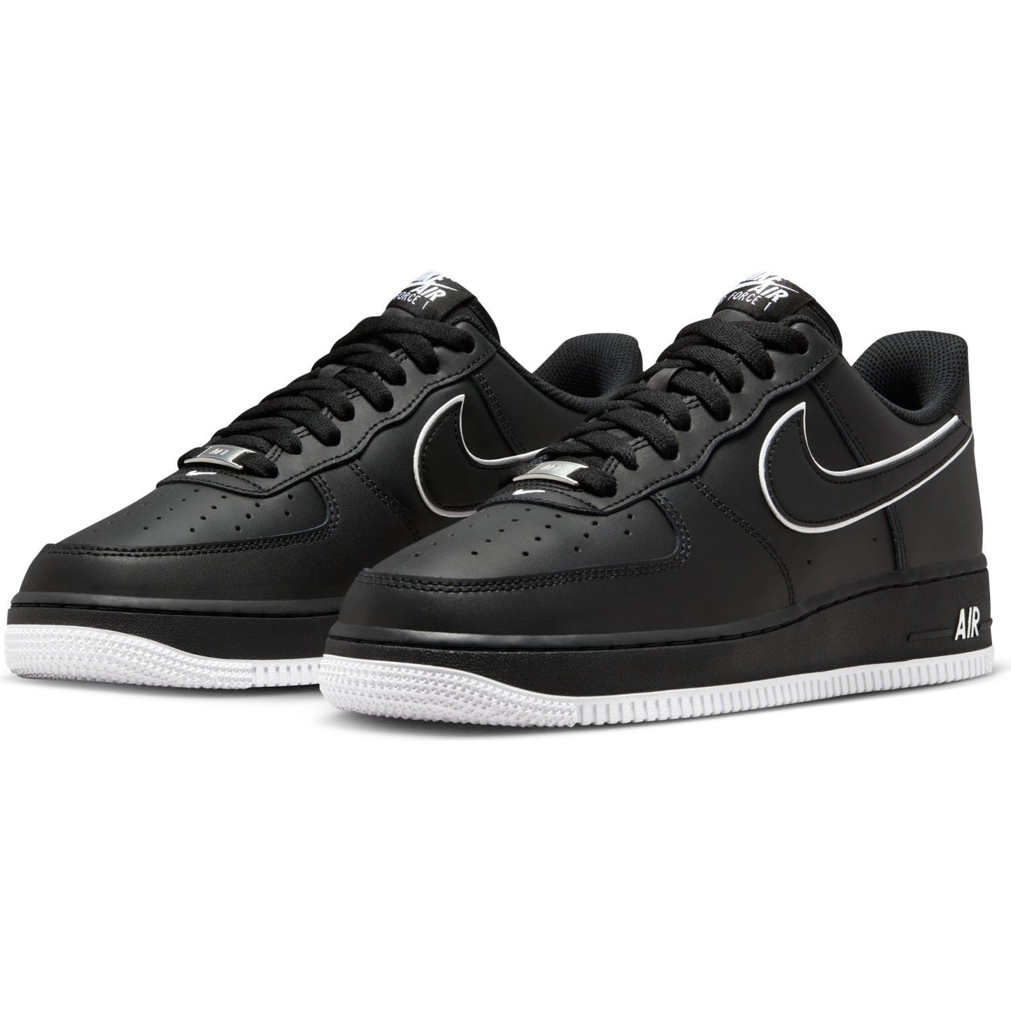 NIKE AF1 AIR FORCE 1 ONE NEGRO BLANCO