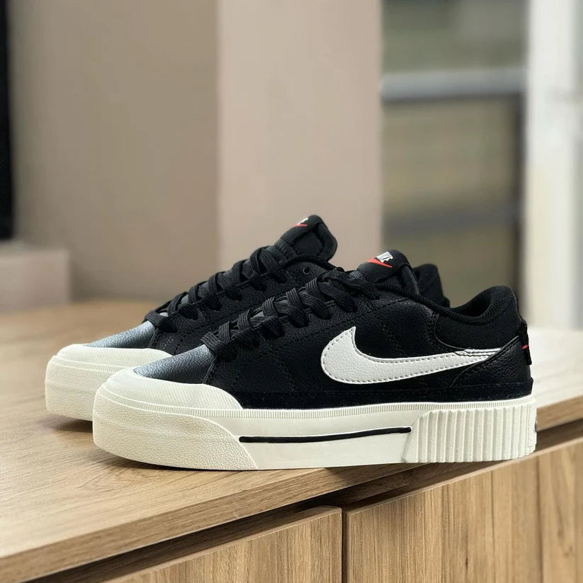 NIKE LEGACY LIFT COURT NEGRO BLANCO