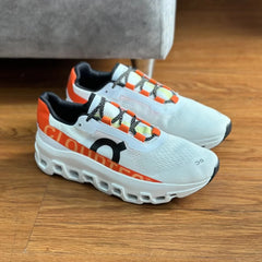 ON RUNNING CLOUDTEC BLANCO NARANJA