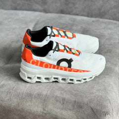 ON RUNNING CLOUDTEC BLANCO NARANJA