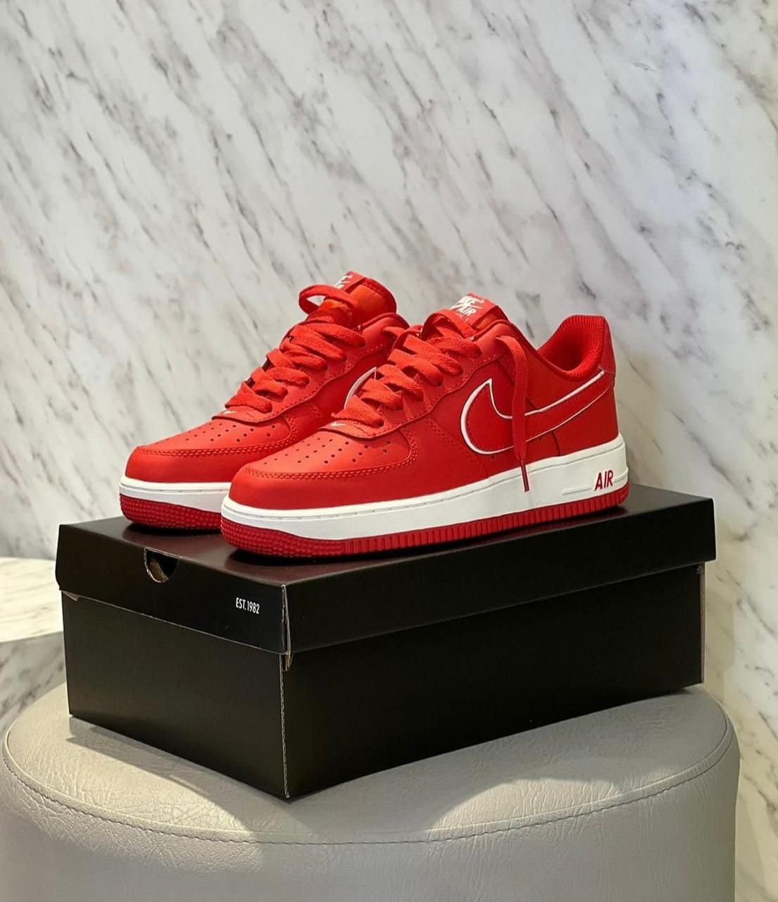 Nike af1 rojos on sale