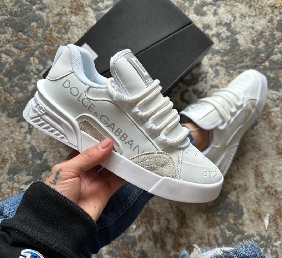 Onlineshoppingcenterg Tenis Dolce Gabbana Mujer Blancos Zshop