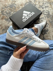 Adidas Samba Blanco Azul