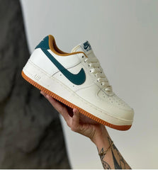 Nike Air Force One Blanco Verde