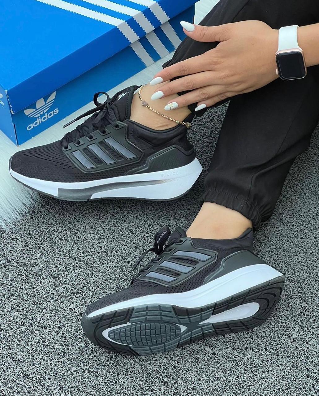ADIDAS EQ21 NEGRO-BLANCO