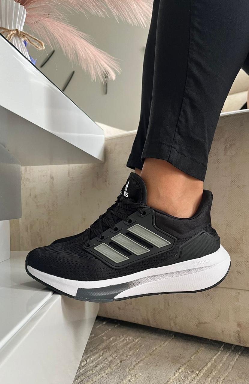 ADIDAS EQ21 NEGRO-BLANCO