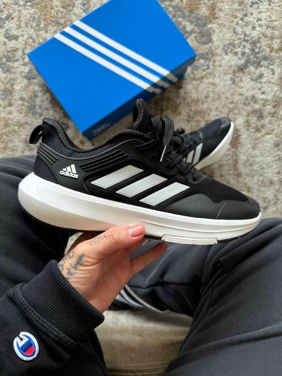 ADIDAS BOUNCE NEGRO BLANCO