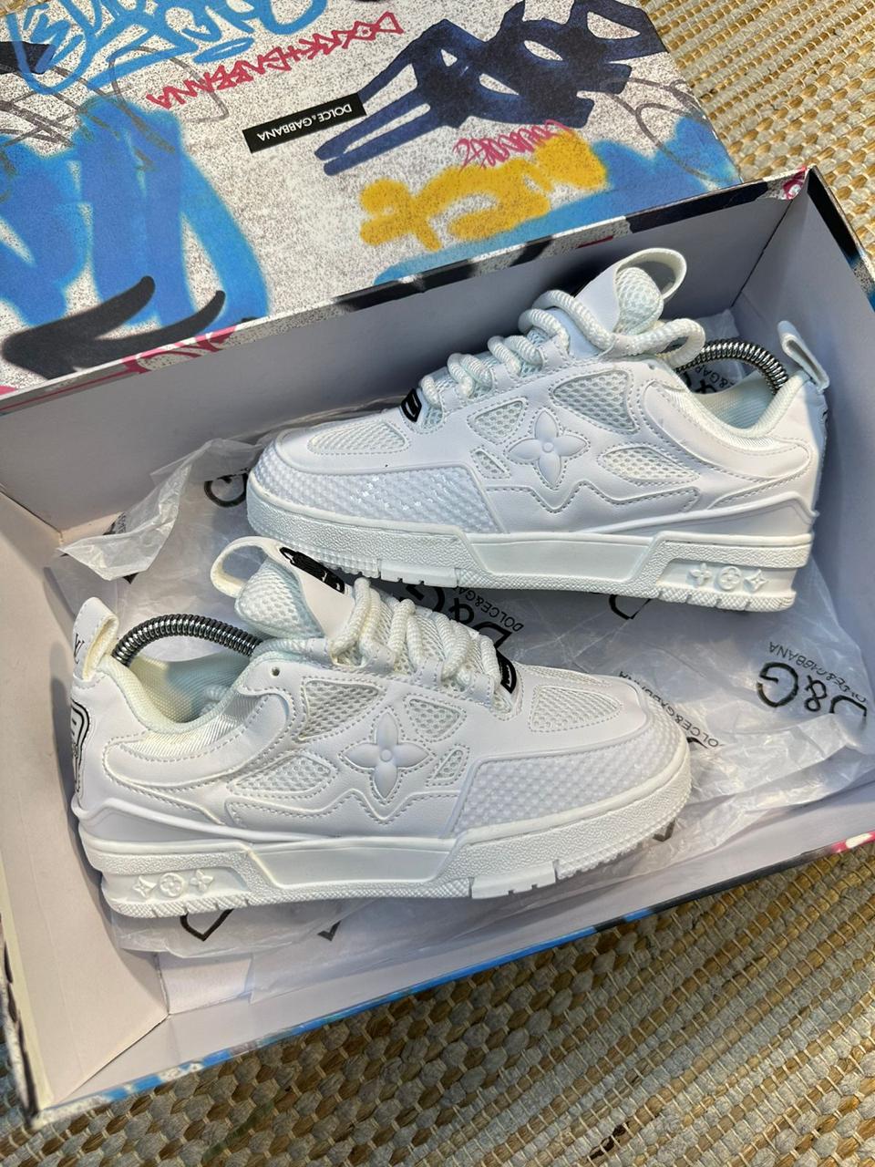 LOUIS VUITTON SKATE BLANCO