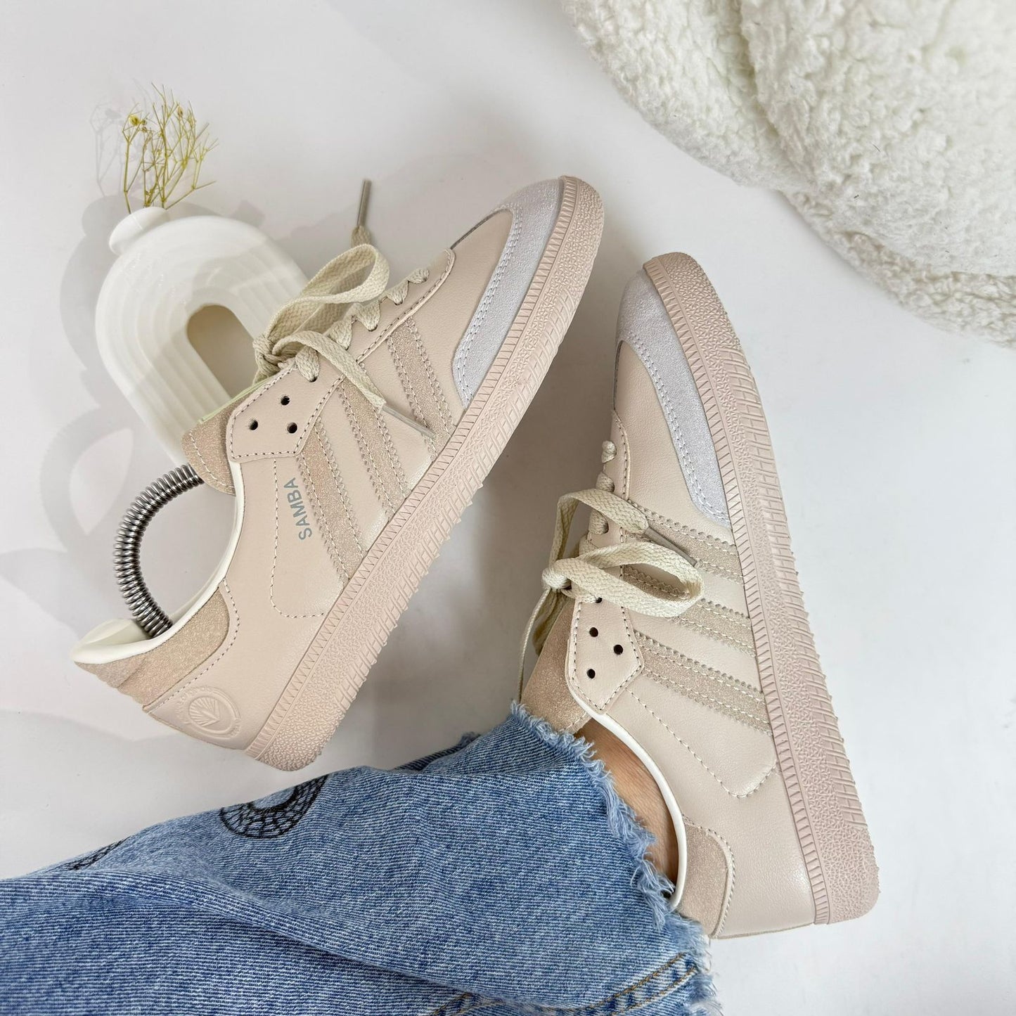 ADIDAS SAMBA BEIGE