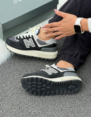 NEW BALANCE 574 NEGRO / BLANCO