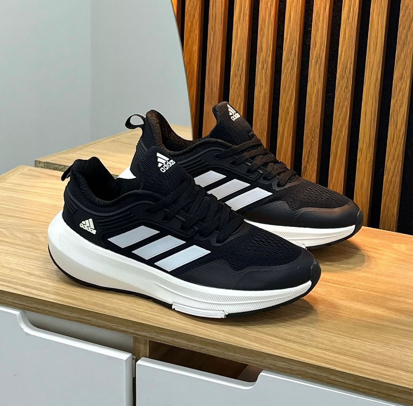 ADIDAS BOUNCE NEGRO BLANCO